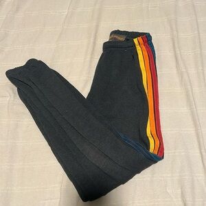 Aviator Nation 5 Stripe Sweatpants